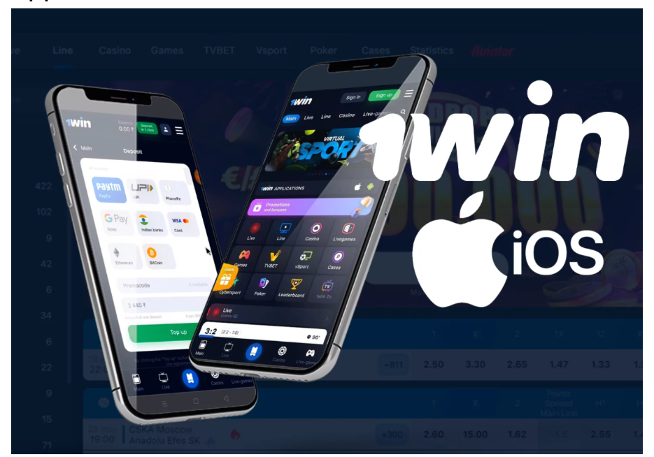 1win App Android ve iOS – Resmi 1win APK Download