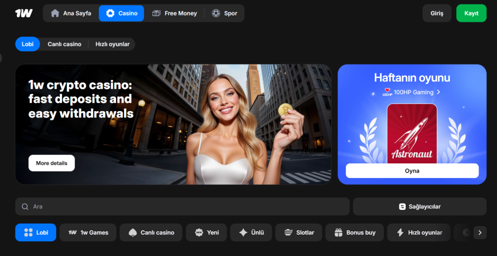 1win Casino – En Güvenilir Online Casino Deneyimi